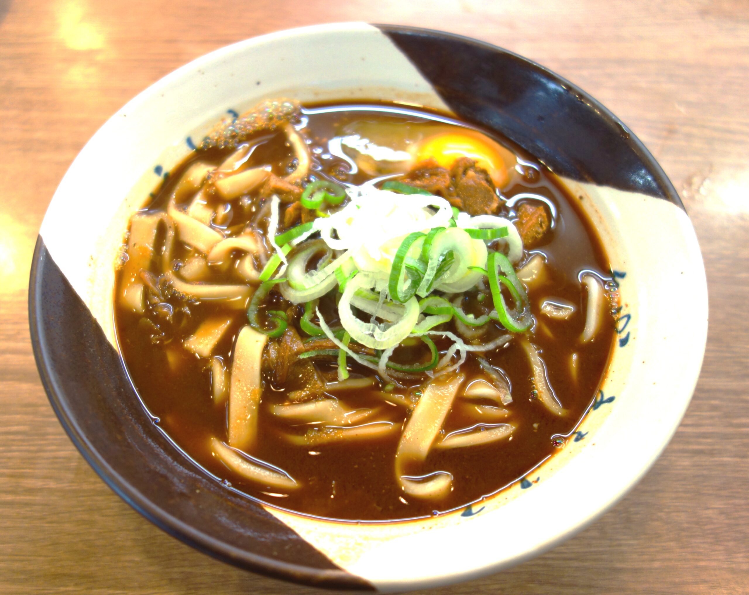 憩 みそ（玉子入り）きしめん