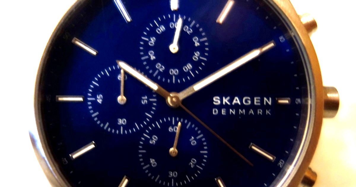 スカーゲン HOLST SKW6652 ブルー文字盤