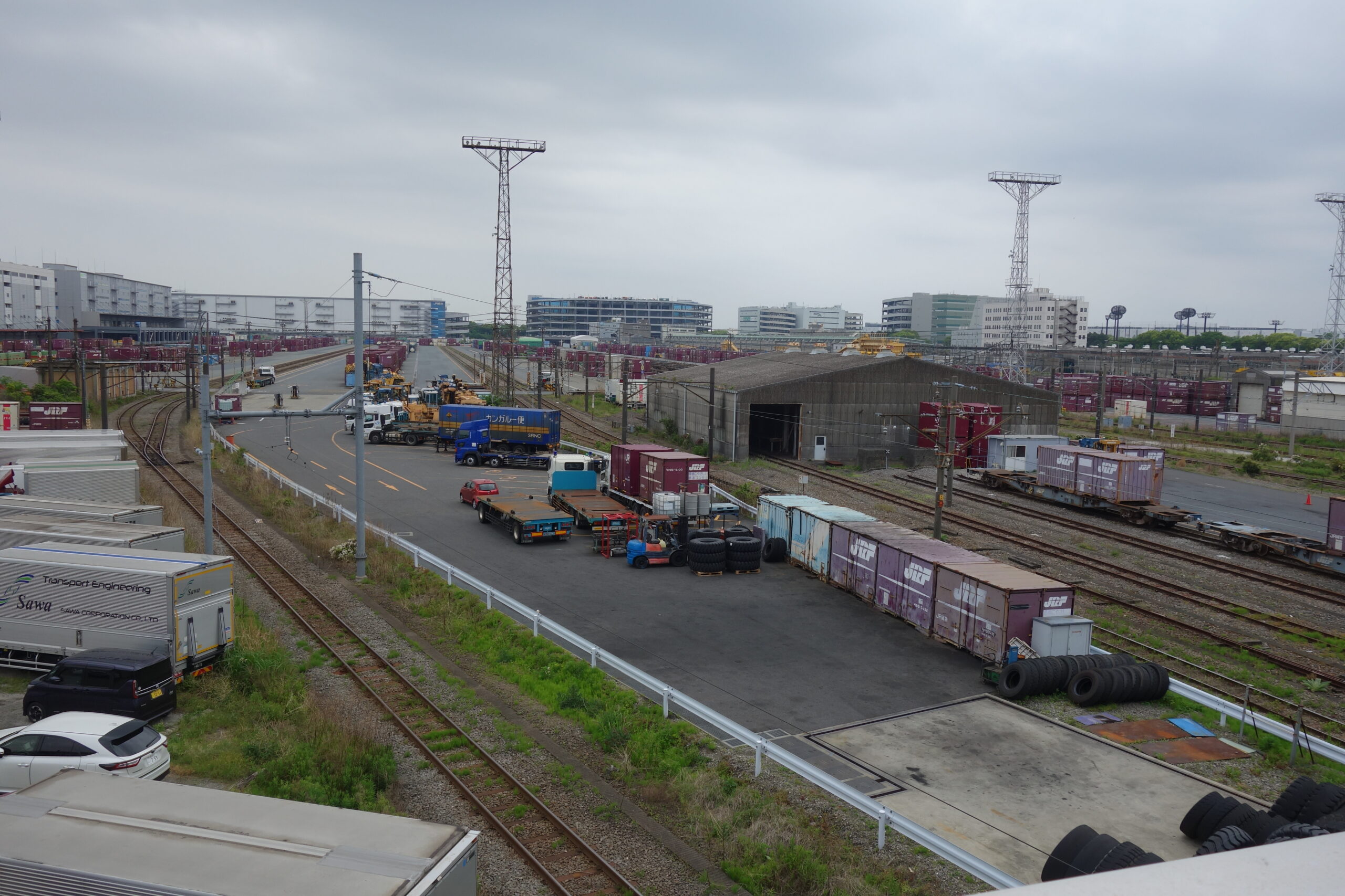 陸橋南からの景色（別アングル4）
